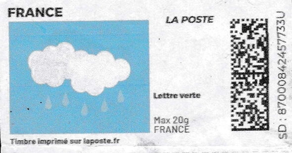 Rain Cloud. Blue sky. Redesign. no logo
