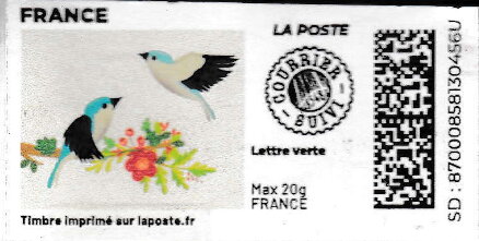 Spring. Birds Nesting. Grey Background. Redesign. Courrier S