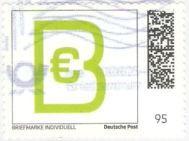 Stamp, Baensch Finanzstrategien, Germany,  , Euro, Finance, Letters (Alphabet), Logos