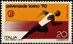 Stamp, Running, Italy,  , Athletics, Running, Special Occasions, Sports