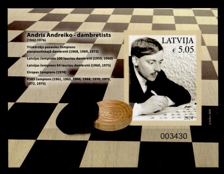 Andris Andreiko (1942-1976), World Draughts Champion