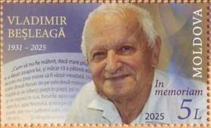 Stamp, Vladimir Beșleagă, Author, Moldova,  , Authors, Famous People, Literary People (Poets and Writers), Literature, Men