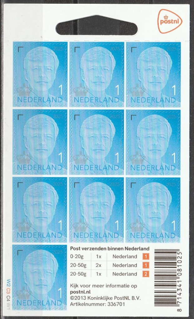 King Willem-Alexander (2025 Imprint Date)