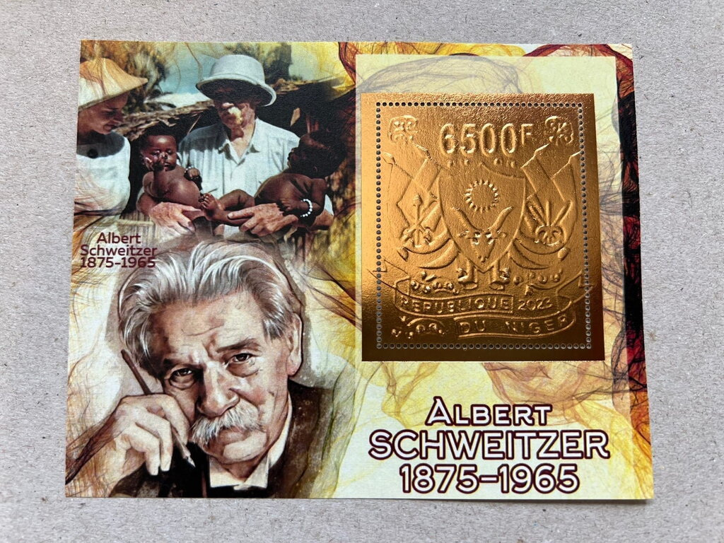 Albert Schweitzer - Foil Coat of Arms