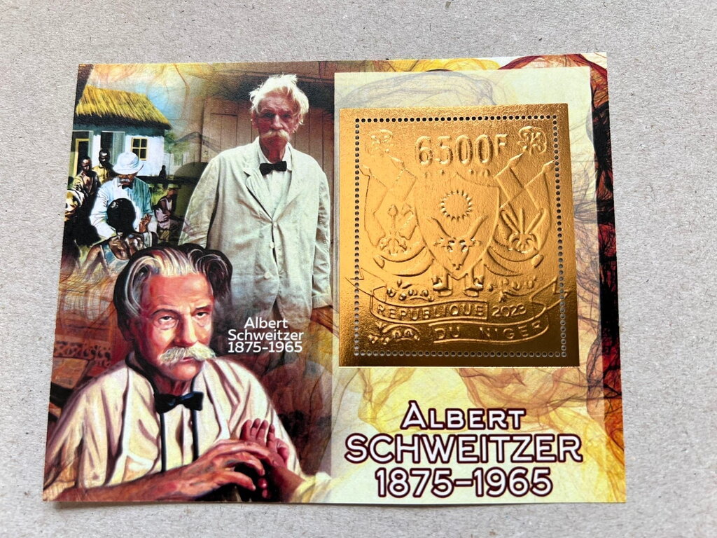Albert Schweitzer - Foil Coat of Arms