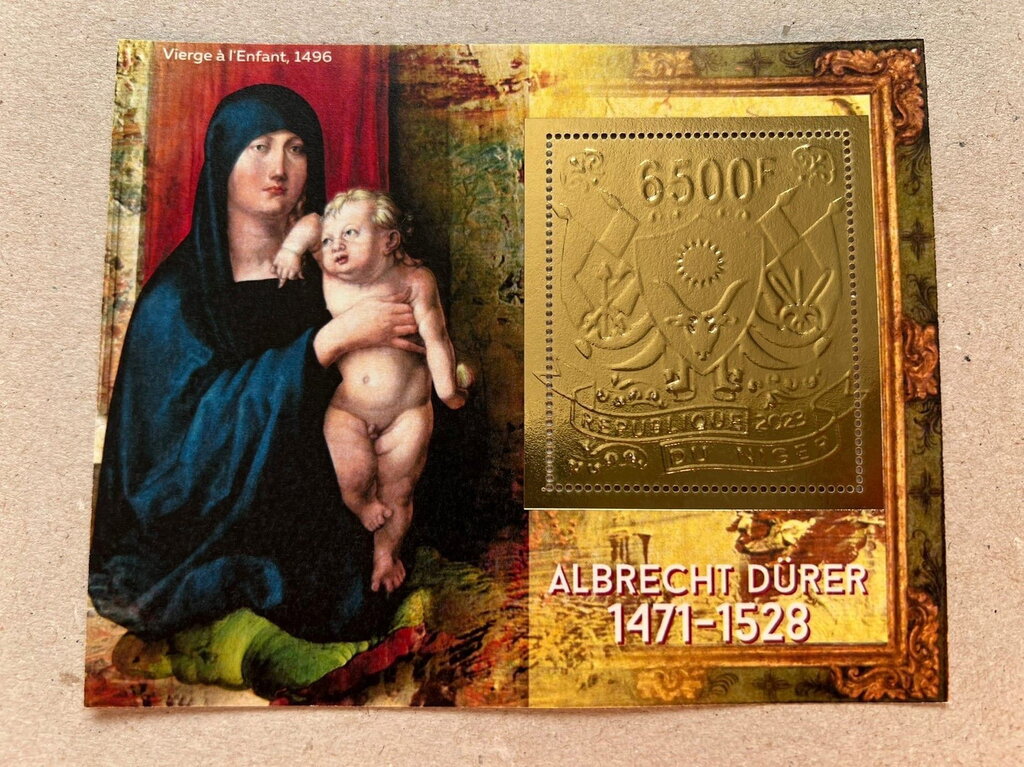 Albrecht Durer Paintings - Foil Coat of Arms