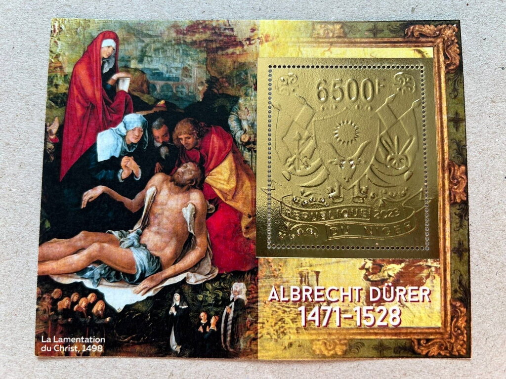 Albrecht Durer Paintings - Foil Coat of Arms