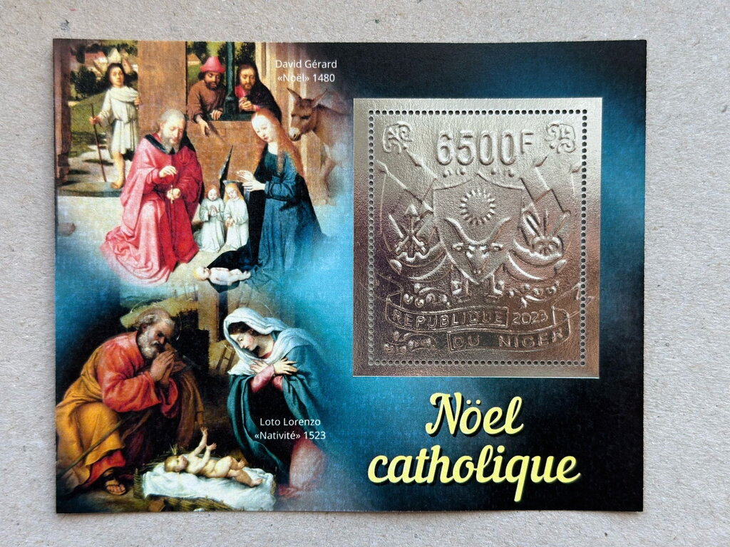Catholic Christmas - Foil Coat of Arms