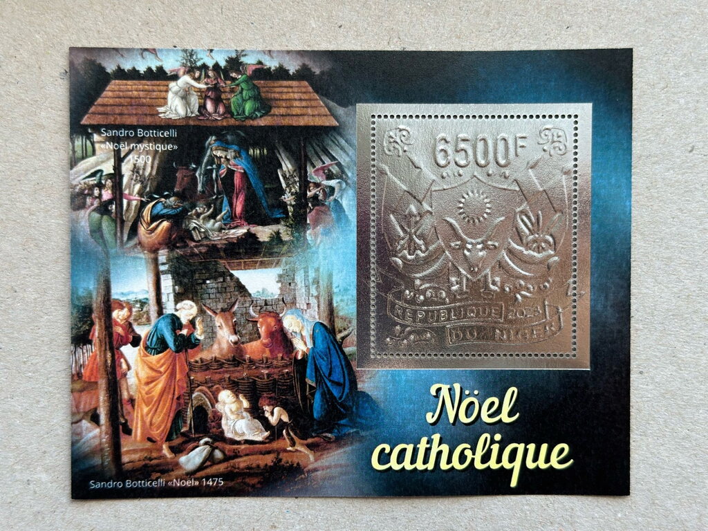 Catholic Christmas - Foil Coat of Arms