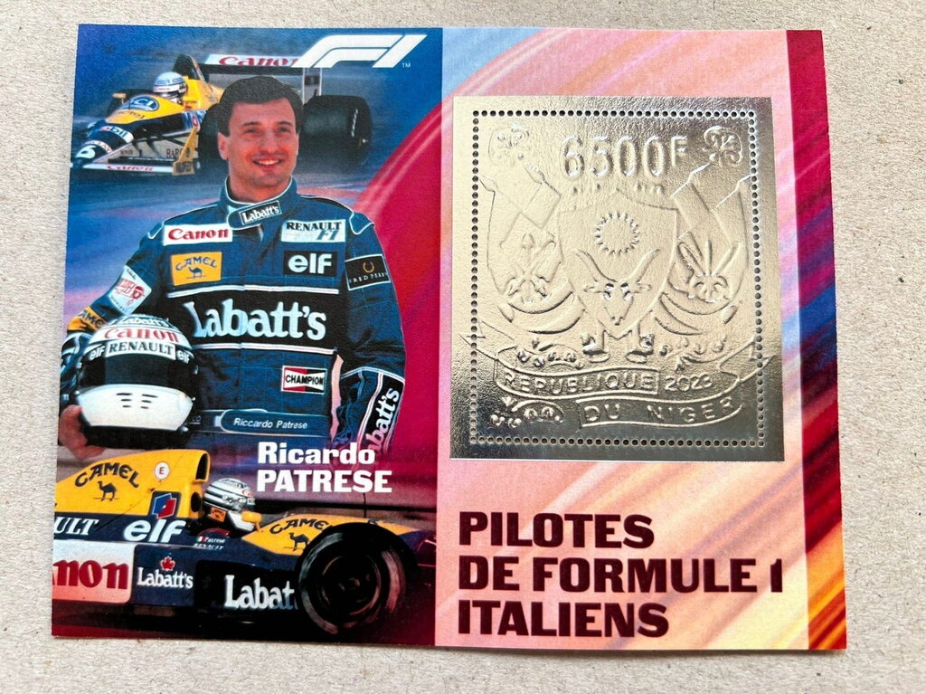 Formula 1 Drivers - Foil Coat of Arms