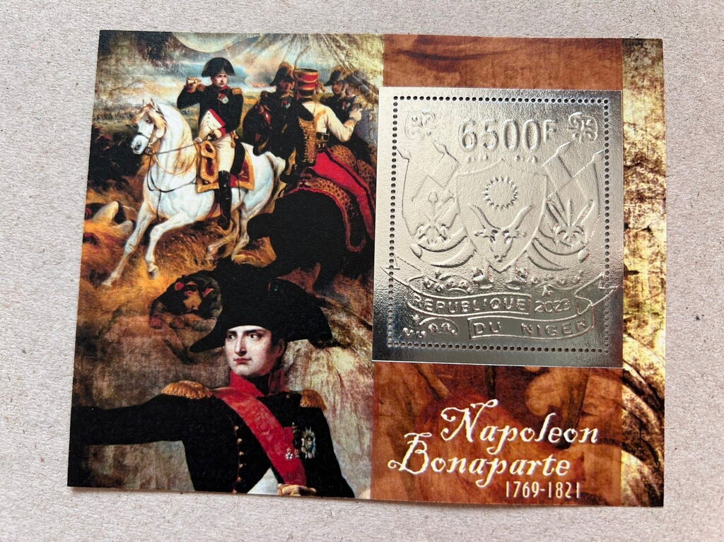 Napoleon Bonaparte - Foil Coat of Arms