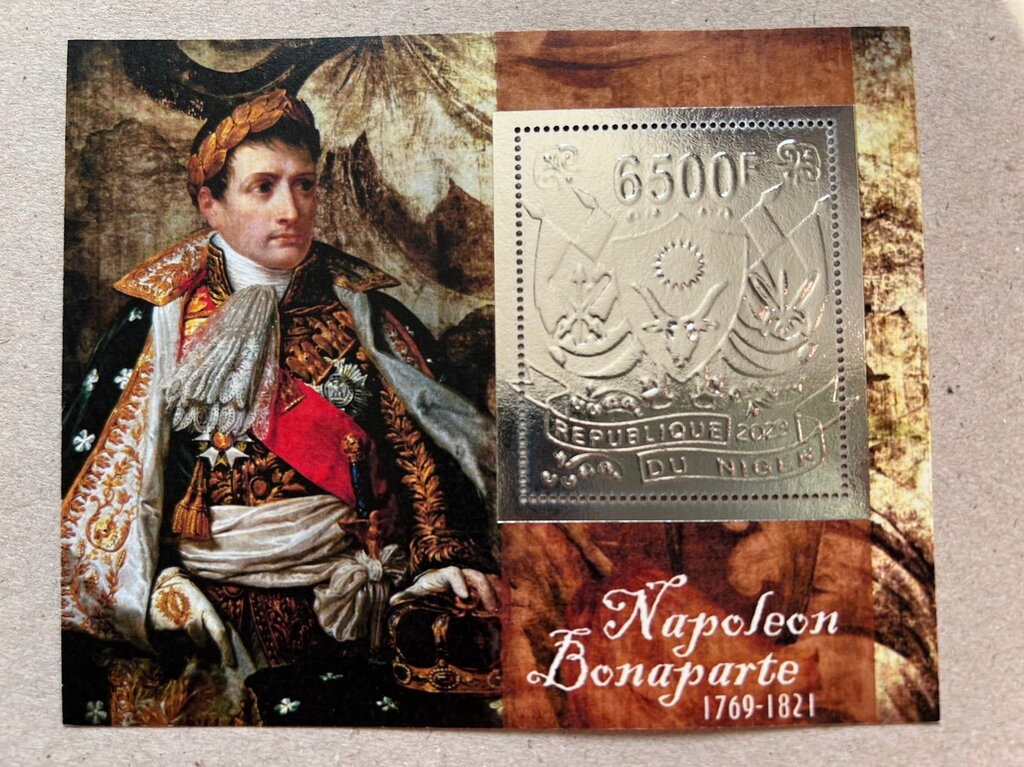 Napoleon Bonaparte - Foil Coat of Arms