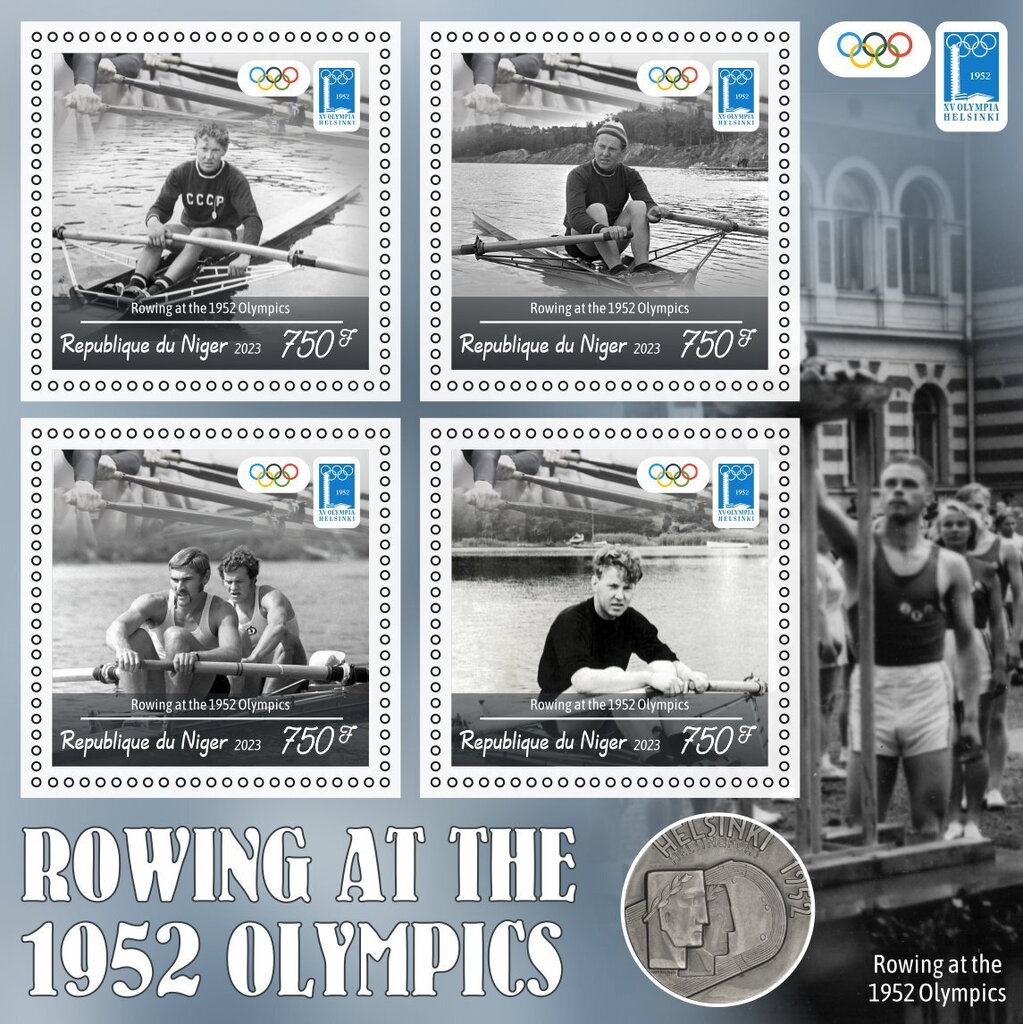 Olympic Games in Helsinki in 1952 Rowing