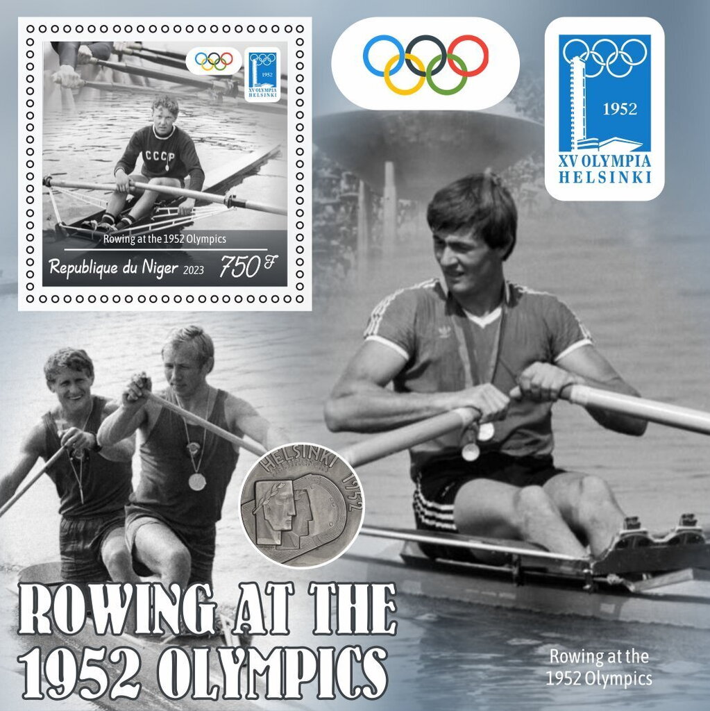 Olympic Games in Helsinki in 1952 Rowing
