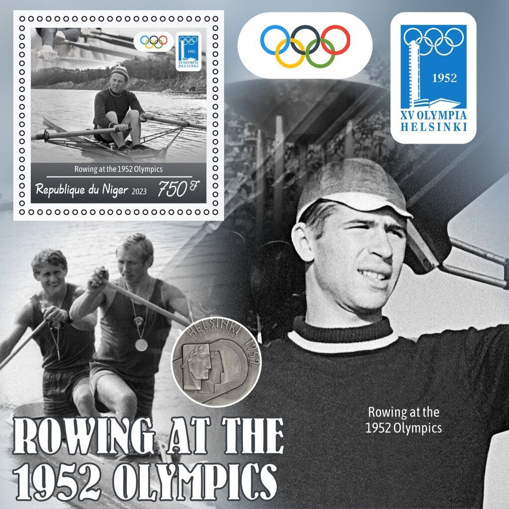 Olympic Games in Helsinki in 1952 Rowing