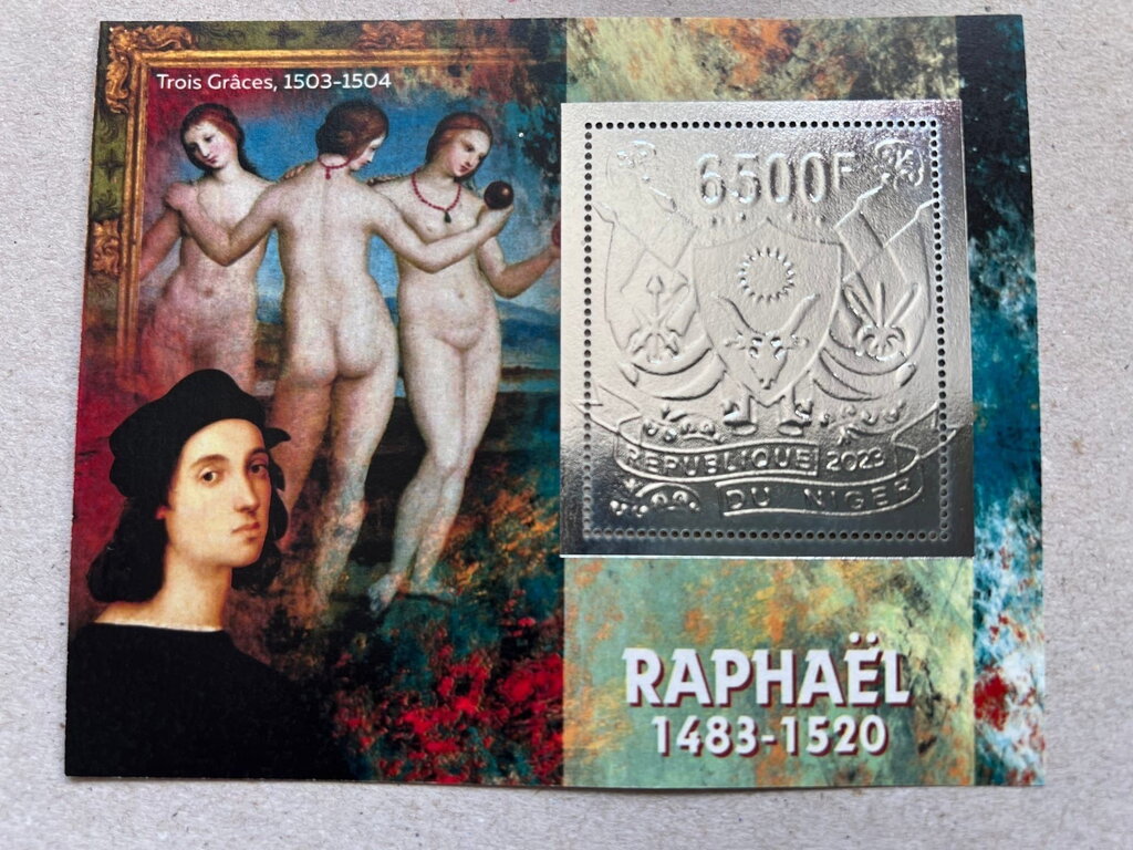 Raphael Paintings - Foil Coat of Arms