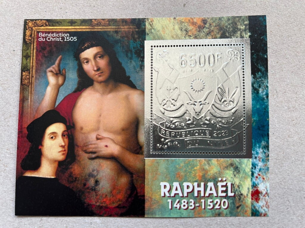 Raphael Paintings - Foil Coat of Arms
