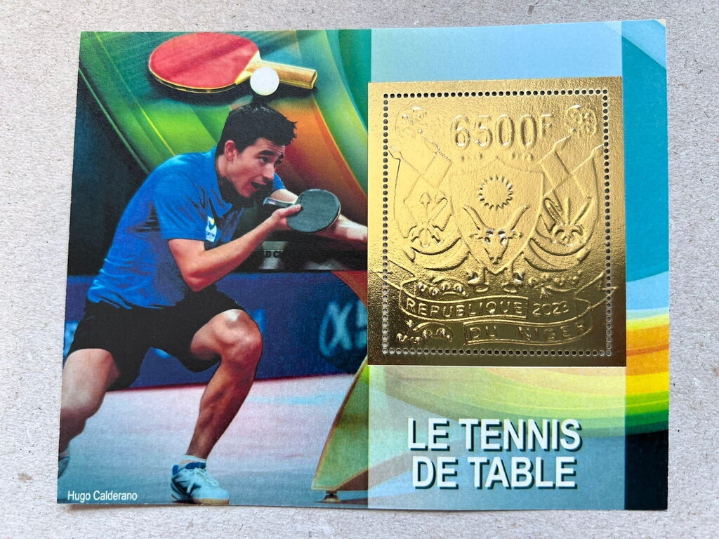 Table Tennis - Foil Coat of Arms