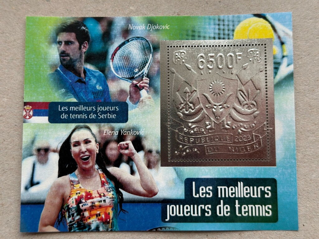 Tennis Best Players - Foil Coat of Arms
