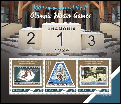 100th Anniversary of the 1st Winter Olympic Games