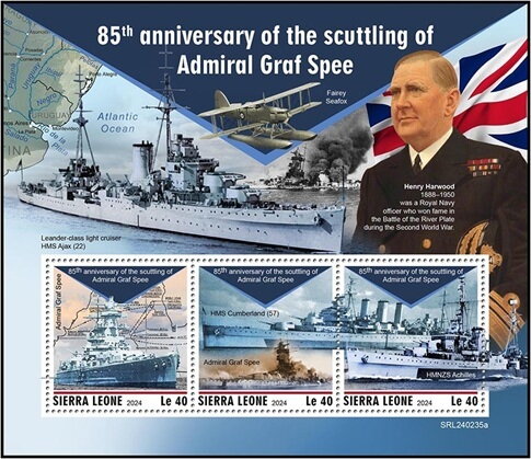 85th Anniversary of the Scuttling of Admiral Graf Spee