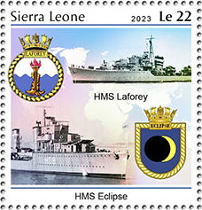 HMS Laforey & HMS Eclipse