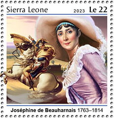 Stamp, Joséphine de Beauharnais (1763-1814), Sierra Leone,  , Famous People
