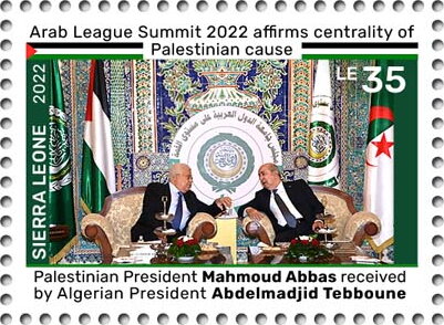 Mahmoud Abbas Received by Abdelmadjid Tebboune