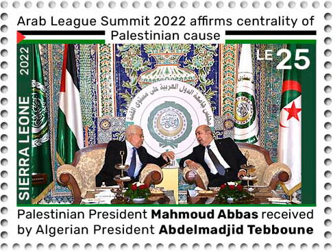 Mahmoud Abbas Received by Abdelmadjid Tebboune