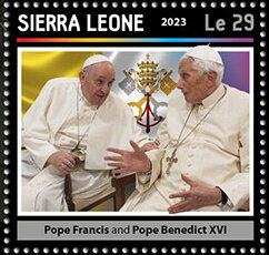 Pope Francis and Pope Benedict XVI