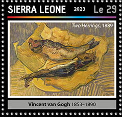 Vincent van Gogh (1853–1890); "Two Herrings", 1889