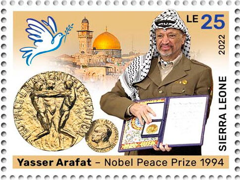 Yasser Arafat - Nobel Peace Prize 1994