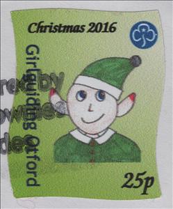 Stamp, Elf, United Kingdom of Great Britain & Northern Ireland,  , Christmas, Scouting