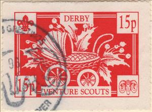 Stamp, Pram, United Kingdom of Great Britain & Northern Ireland,  , Christmas, Scouting