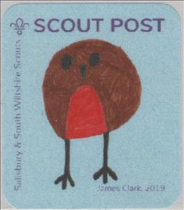 Stamp, Robin, United Kingdom of Great Britain & Northern Ireland,  , Christmas, Scouting