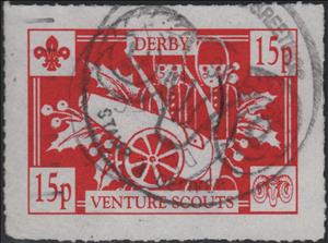 Stamp, Toy Soldiers and Cannon, United Kingdom of Great Britain & Northern Ireland,  , Christmas, Scouting, Toys