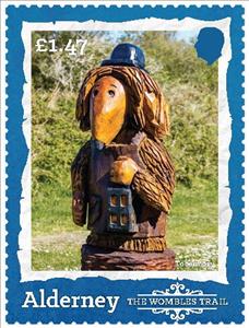 Stamp, Tobermory Statue, Alderney,  , Literature, Statues, Tourism