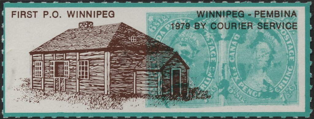First Winnipeg Post Office (by Courier Service)