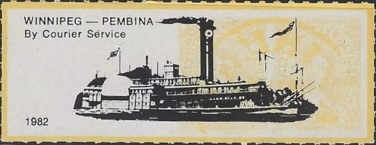 Sternwheeler facing right