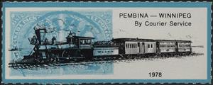 Stamp, Train facing left, Canada,  , Stamps