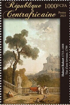 "View from a terrace", 1799