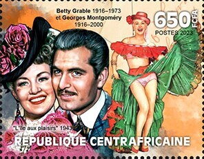 Betty Grable 1916–1973 and Georges Montgomery 1916–2000