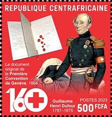 Guillaume Henri Dufour, First Geneva Convention, 1864