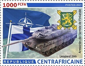 Leopard 2A6, Coat of arms of the Army of Finland