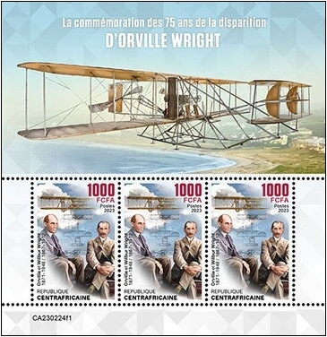 Orville Wright (1871–1948) and Wilbur Wright (1867–1912)