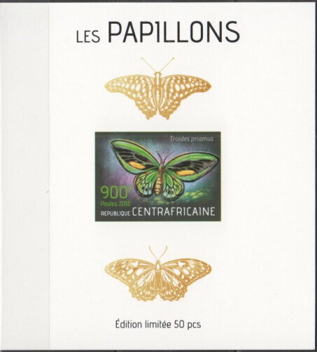 Butterflies Gold Impressions