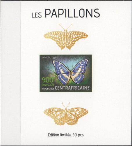 Butterflies Gold Impressions