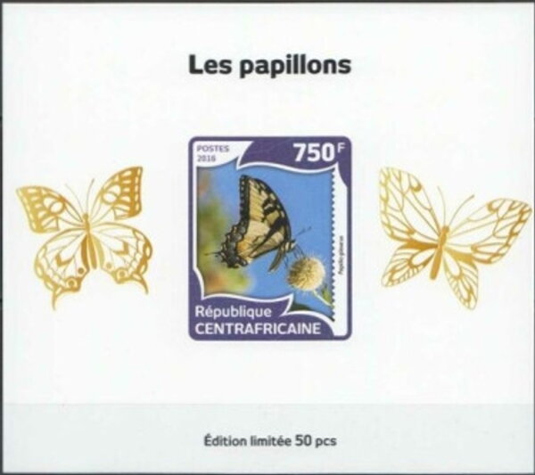 Butterflies Gold Impressions