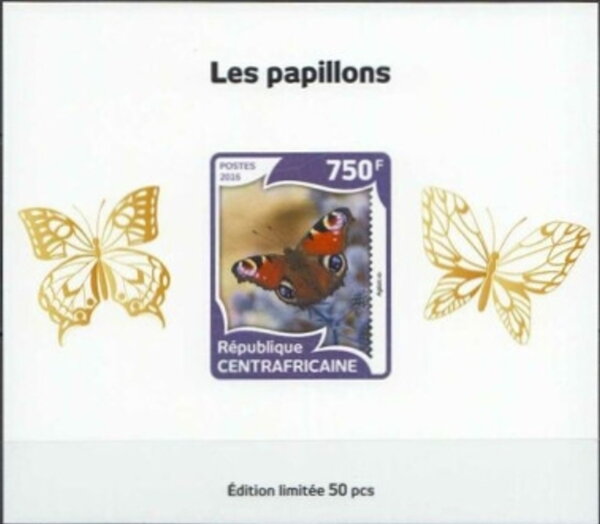 Butterflies Gold Impressions