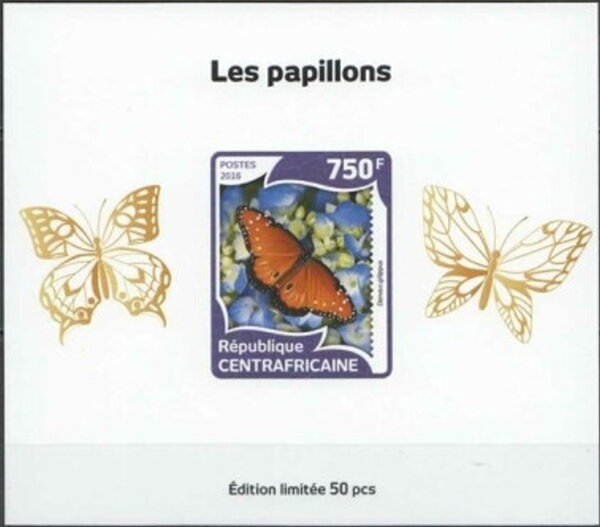 Butterflies Gold Impressions